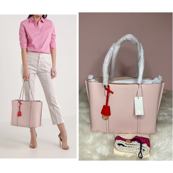 New new , Tory Burch Perry Colorblock Triple - Picture 2 of 11